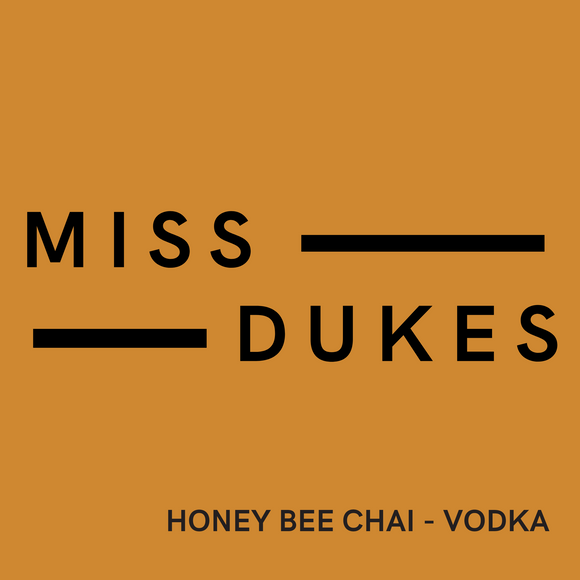 Miss Dukes 'Honey Bee Chai' Vodka (500ml)