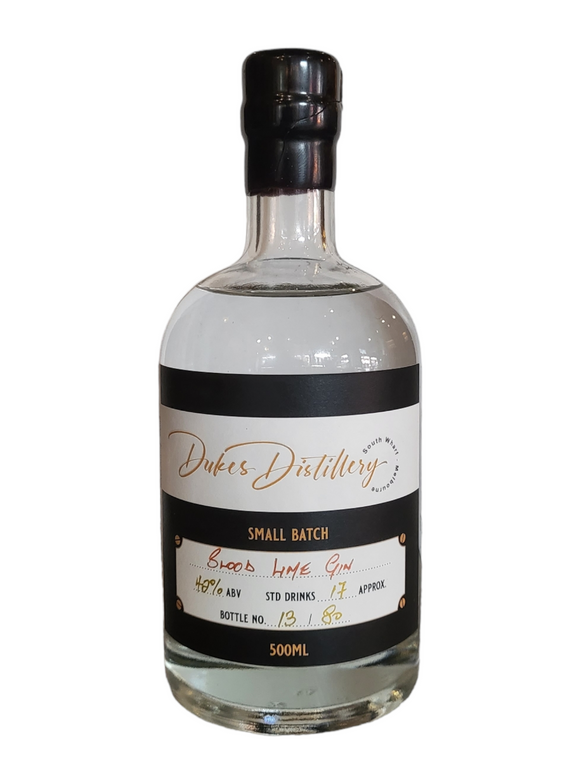 Dukes Distillery Blood Lime Gin - 500ml 42%ABV