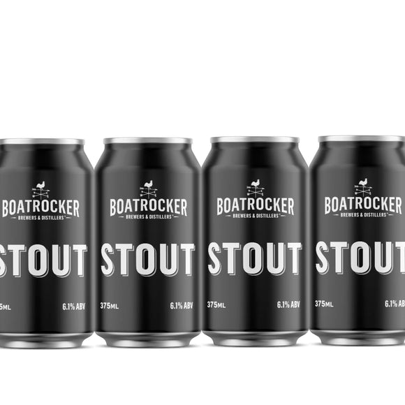 Boatrocker Stout - 4pk cans (6.1% ABV)