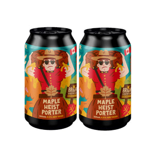 Bright Brewery Maple Heist Porter - 2pk cans (6.2% ABV)