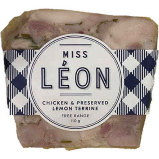 Miss Leon Chicken & Preserved Lemon Terrine 110g Free Range