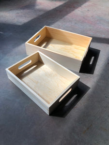 Wooden Hamper Box